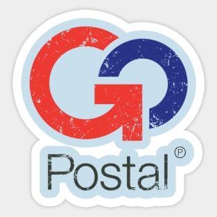 Go Postal Sticker